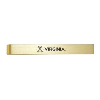 Brushed Steel Tie Clip - Virginia Cavaliers