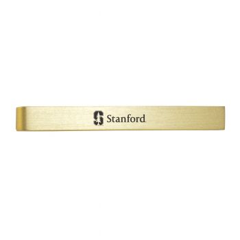 Brushed Steel Tie Clip - Stanford Cardinals