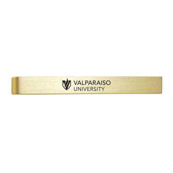 Brushed Steel Tie Clip - Valparaiso Crusaders