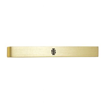 Brushed Steel Tie Clip - Idaho State Bengals