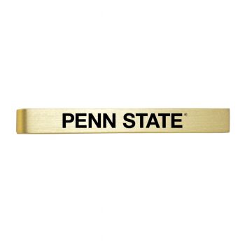 Brushed Steel Tie Clip - Penn State Lions