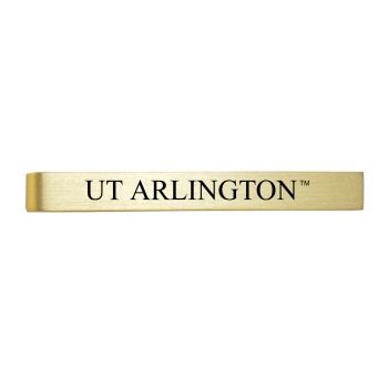 Brushed Steel Tie Clip - UT Arlington Mavericks