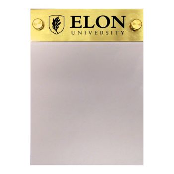 Brushed Stainless Steel Notepad Holder - Elon Phoenix