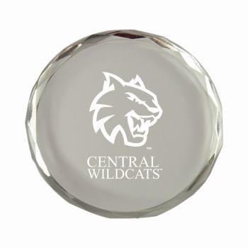 Crystal Paper Weight - Central Washington Wildcats