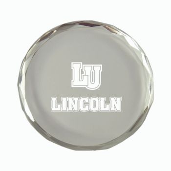 Crystal Paper Weight - Lincoln University Tigers