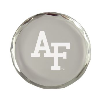 Crystal Paper Weight - Air Force Falcons