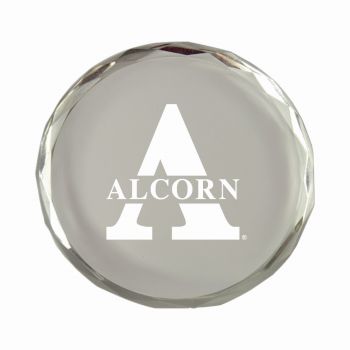 Crystal Paper Weight - Alcorn State Braves
