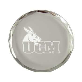 Crystal Paper Weight - UCM Mules