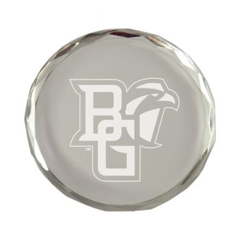 Crystal Paper Weight - Bowling Green State Falcons
