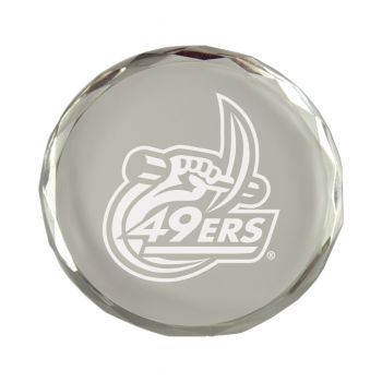 Crystal Paper Weight - UNC Charlotte 49ers