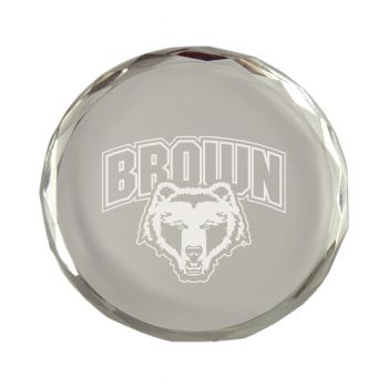 Crystal Paper Weight - Brown Bears