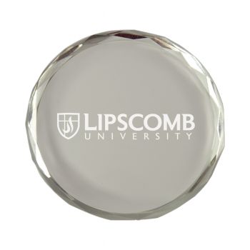 Crystal Paper Weight - Lipscomb Bison