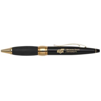 Ballpoint Twist Pen with Grip - Wichita State Shocker