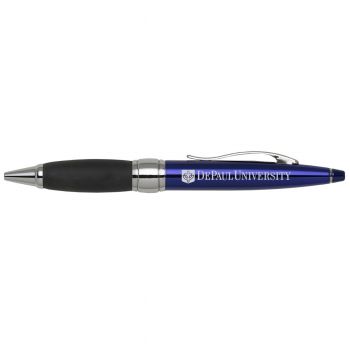 Ballpoint Twist Pen with Grip - DePaul Blue Demons