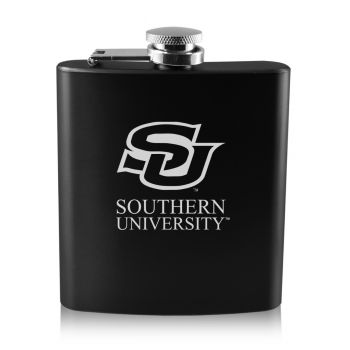 6 oz Stainless Steel Hip Flask - Southern University Jaguars