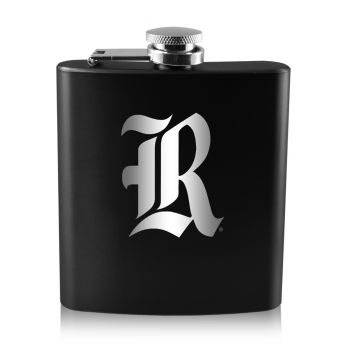 6 oz Stainless Steel Hip Flask - Rice Owls