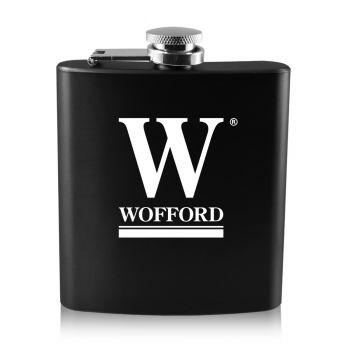 6 oz Stainless Steel Hip Flask - Wofford Terriers