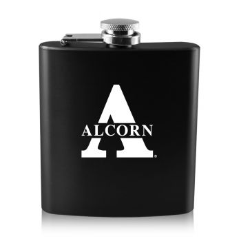6 oz Stainless Steel Hip Flask - Alcorn State Braves