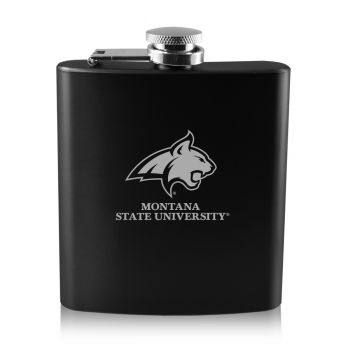 6 oz Stainless Steel Hip Flask - Montana State Bobcats