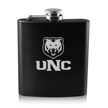 6 oz Stainless Steel Hip Flask - Northern Colorado Bears