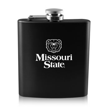 6 oz Stainless Steel Hip Flask - Missouri State Bears