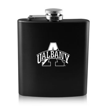 6 oz Stainless Steel Hip Flask - Albany Great Danes