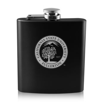 6 oz Stainless Steel Hip Flask - Cal State Fullerton Titans