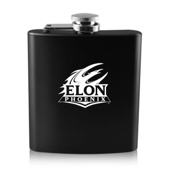 6 oz Stainless Steel Hip Flask - Elon Phoenix