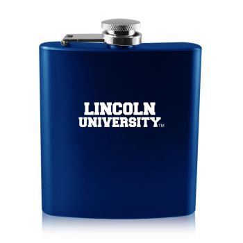 6 oz Stainless Steel Hip Flask - Lincoln University Tigers