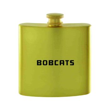 6 oz Brushed Stainless Steel Flask - Texas State Bobcats