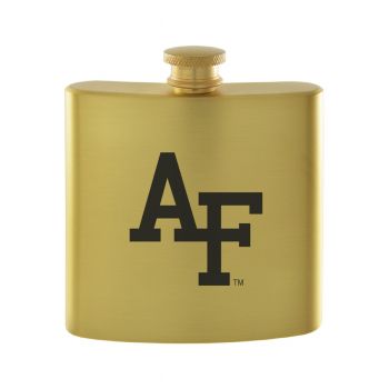 6 oz Brushed Stainless Steel Flask - Air Force Falcons