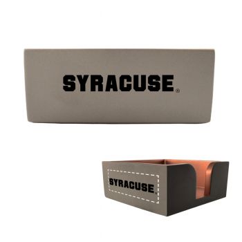 Modern Concrete Notepad Holder - Syracuse Orange