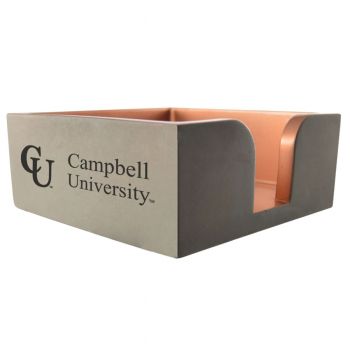 Modern Concrete Notepad Holder - Campbell Fighting Camels