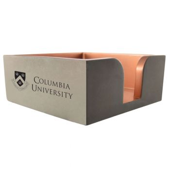 Modern Concrete Notepad Holder - Columbia Lions