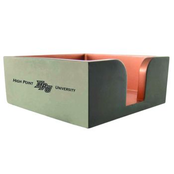 Modern Concrete Notepad Holder - High Point Panthers