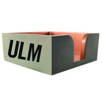 Modern Concrete Notepad Holder - ULM Warhawk