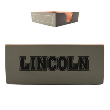 Modern Concrete Notepad Holder - Lincoln University Tigers