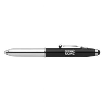 3 in 1 Combo Ballpoint Pen, LED Flashlight & Stylus - ULM Ragin' Cajuns