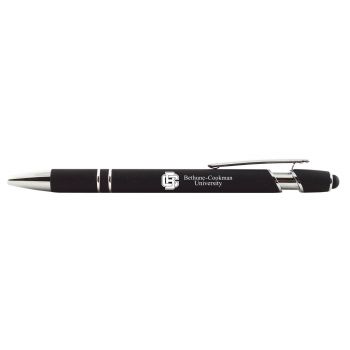 Click Action Ballpoint Pen with Rubber Grip - Bethune-Cookman Wildcats