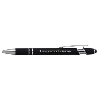 Click Action Ballpoint Pen with Rubber Grip - Richmond Spiders