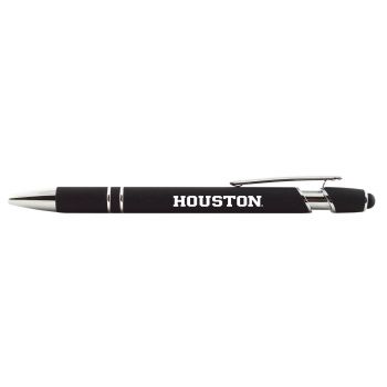 Click Action Ballpoint Pen with Rubber Grip - University of Houston