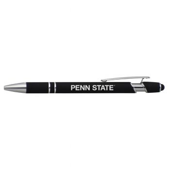 Click Action Ballpoint Pen with Rubber Grip - Penn State Lions