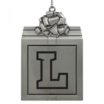 Pewter Gift Box Ornament - Lipscomb Bison