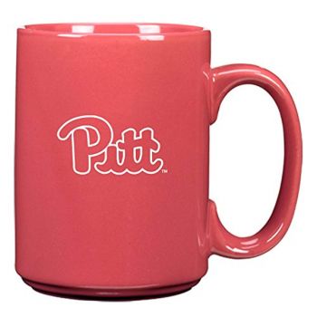 15 oz Ceramic Coffee Mug with Handle - Pittsburgh Panthers