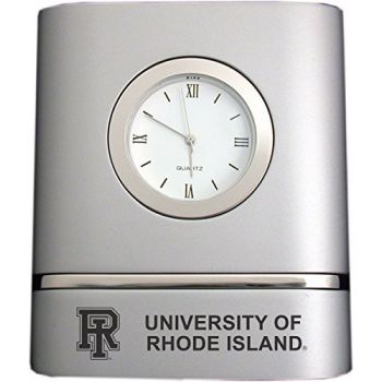 Modern Desk Clock - Rhode Island Rams