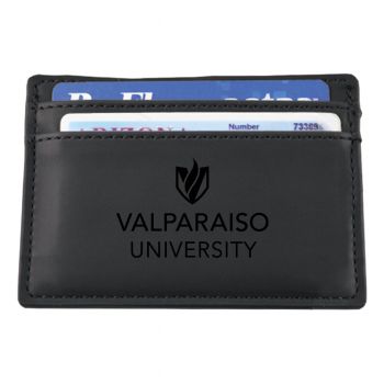 Slim Wallet with Money Clip - Valparaiso Crusaders