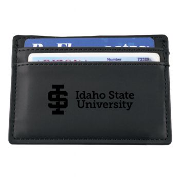 Slim Wallet with Money Clip - Idaho State Bengals