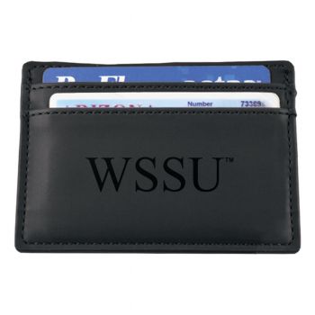 Slim Wallet with Money Clip - Winston-Salem State University 