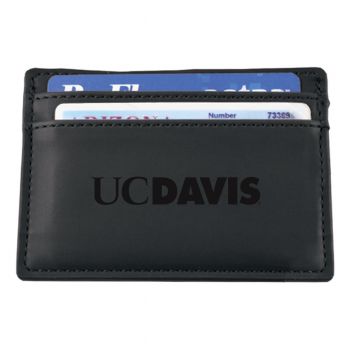 Slim Wallet with Money Clip - UC Davis Aggies