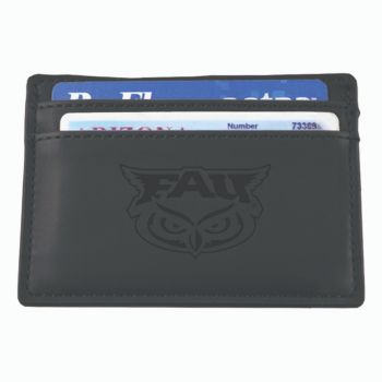 Slim Wallet with Money Clip - FAU Owls